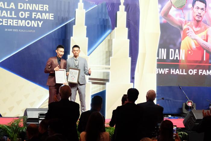 林丹、李宗偉入選世界羽聯(lián)名人堂