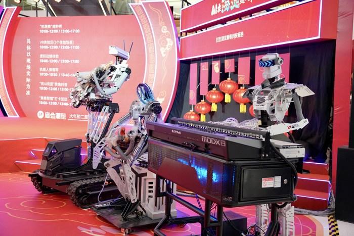 AI科技廟會(huì)里過大年