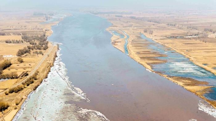 黃河上、中游分界壯觀開(kāi)河