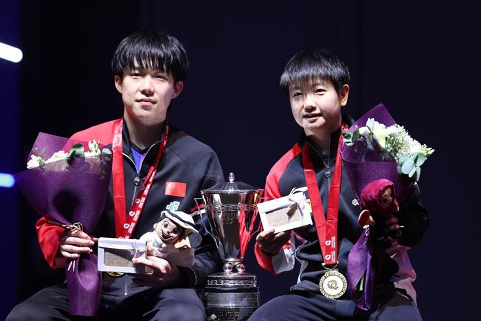 三連冠！王楚欽/孫穎莎奪得世乒賽混雙冠軍