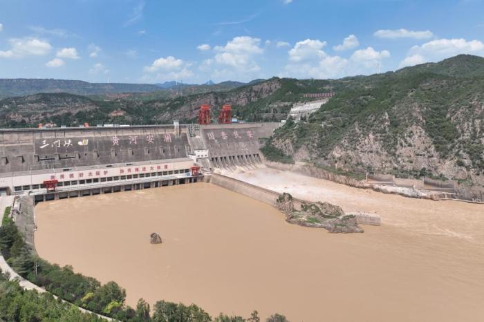 三門(mén)峽水利樞紐投入今年第二次敞泄運(yùn)用