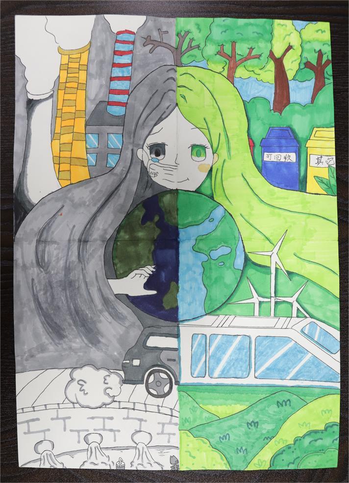 《保護(hù)氣候，人人有責(zé)》林鈴涵 11歲