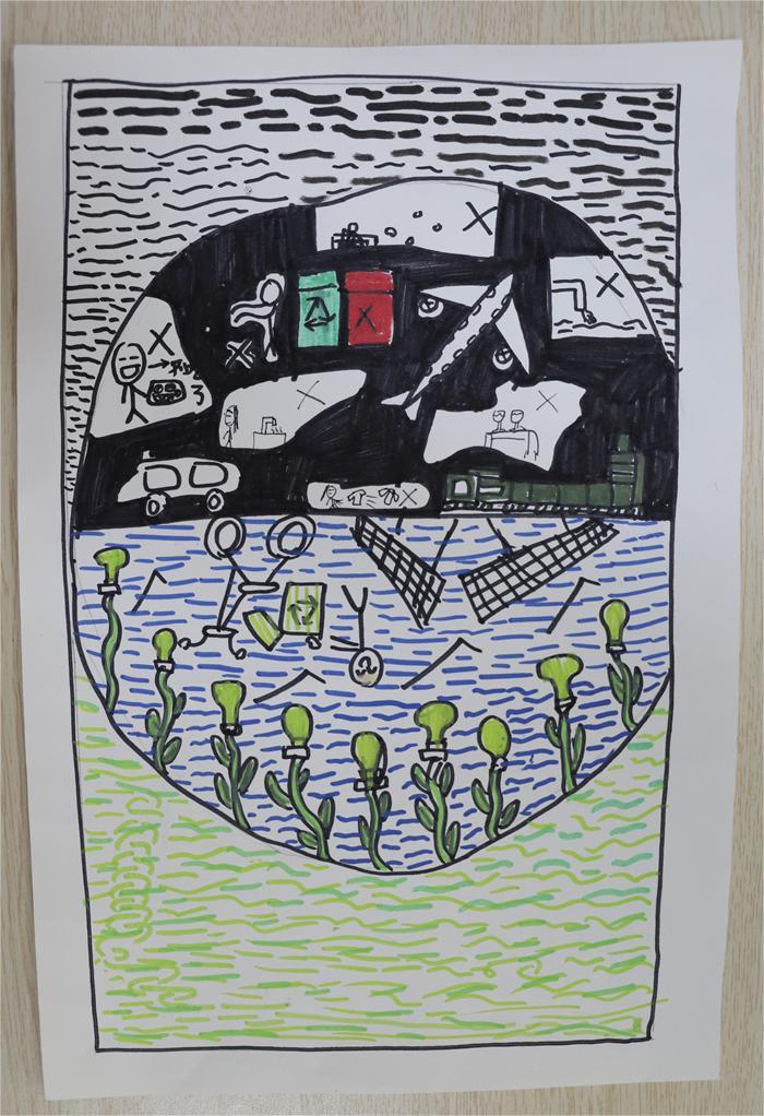 《保護(hù)家園，低碳生活》吳伊凡 10歲