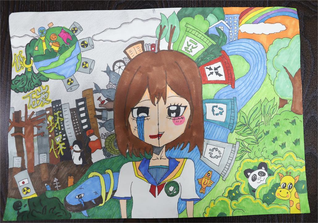 《低碳環(huán)?！?干婧冉 11歲