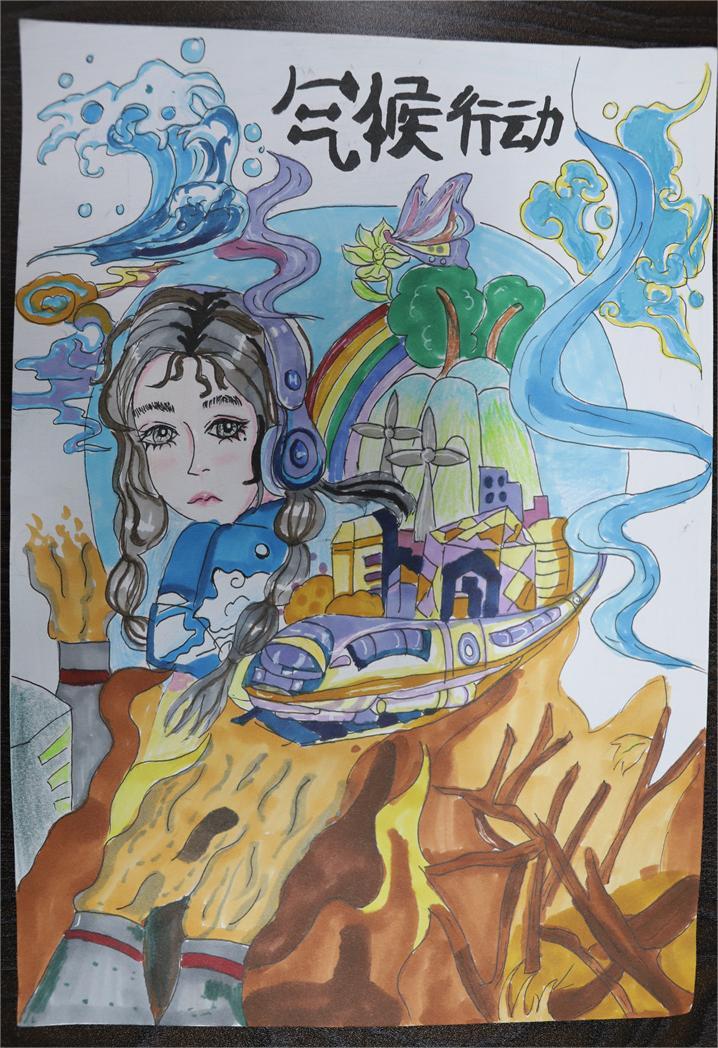 《低碳生活，氣候行動(dòng)》陳祖燁 13歲