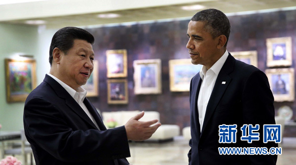 習(xí)近平奧巴馬會晤紀(jì)實:白天未結(jié)束討論晚宴繼續(xù)