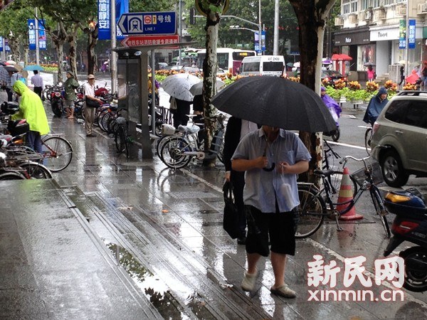 “鳳凰”登陸上海降級(jí)熱帶風(fēng)暴風(fēng)雨逐步減弱