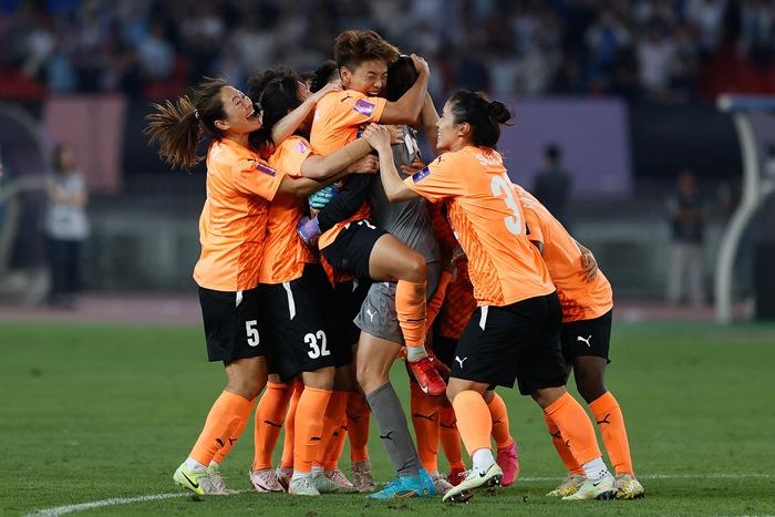 武漢女足奪得首屆女足亞冠聯(lián)賽冠軍